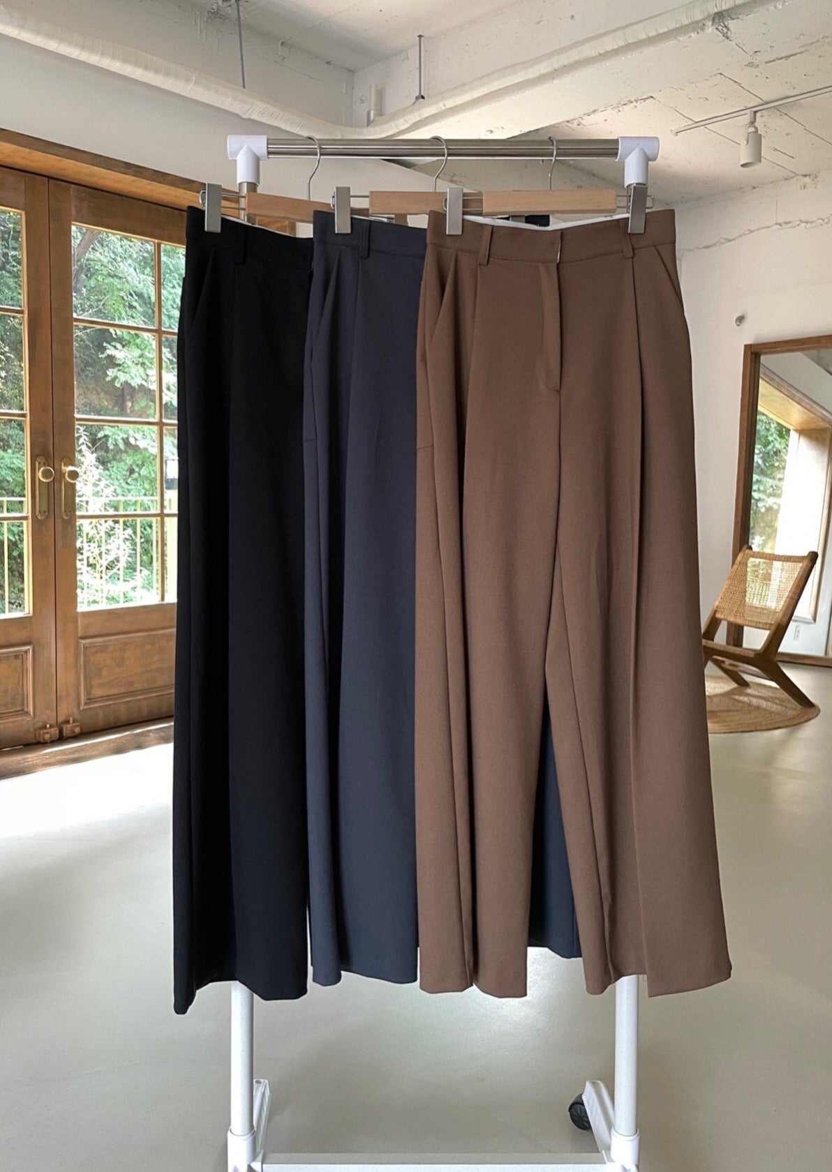 Lux Wide Leg Slacks Colors - Limited Stock Available