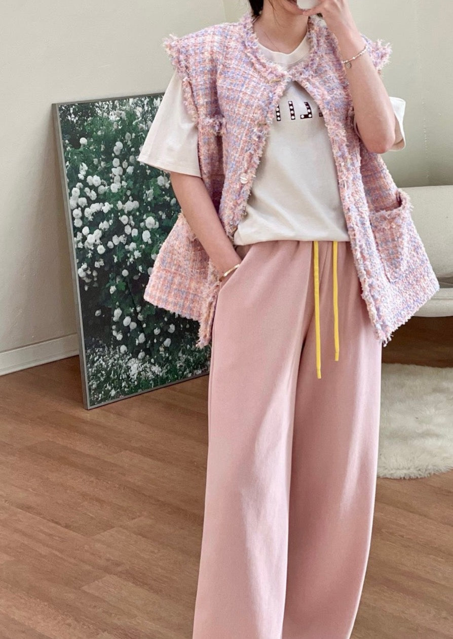 Pear Blossom Tweed Vest