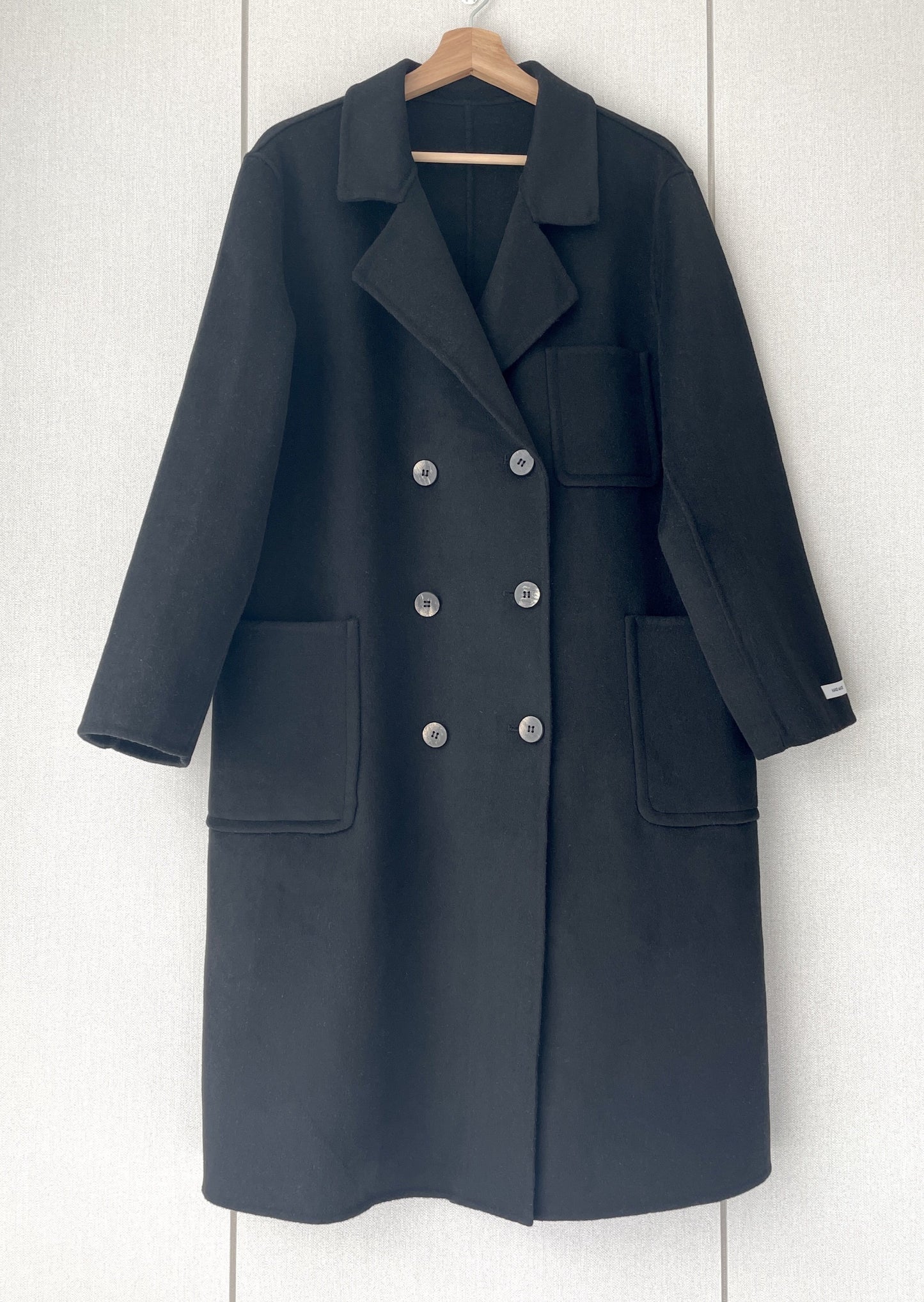 Patch Pocket Handmade Coat