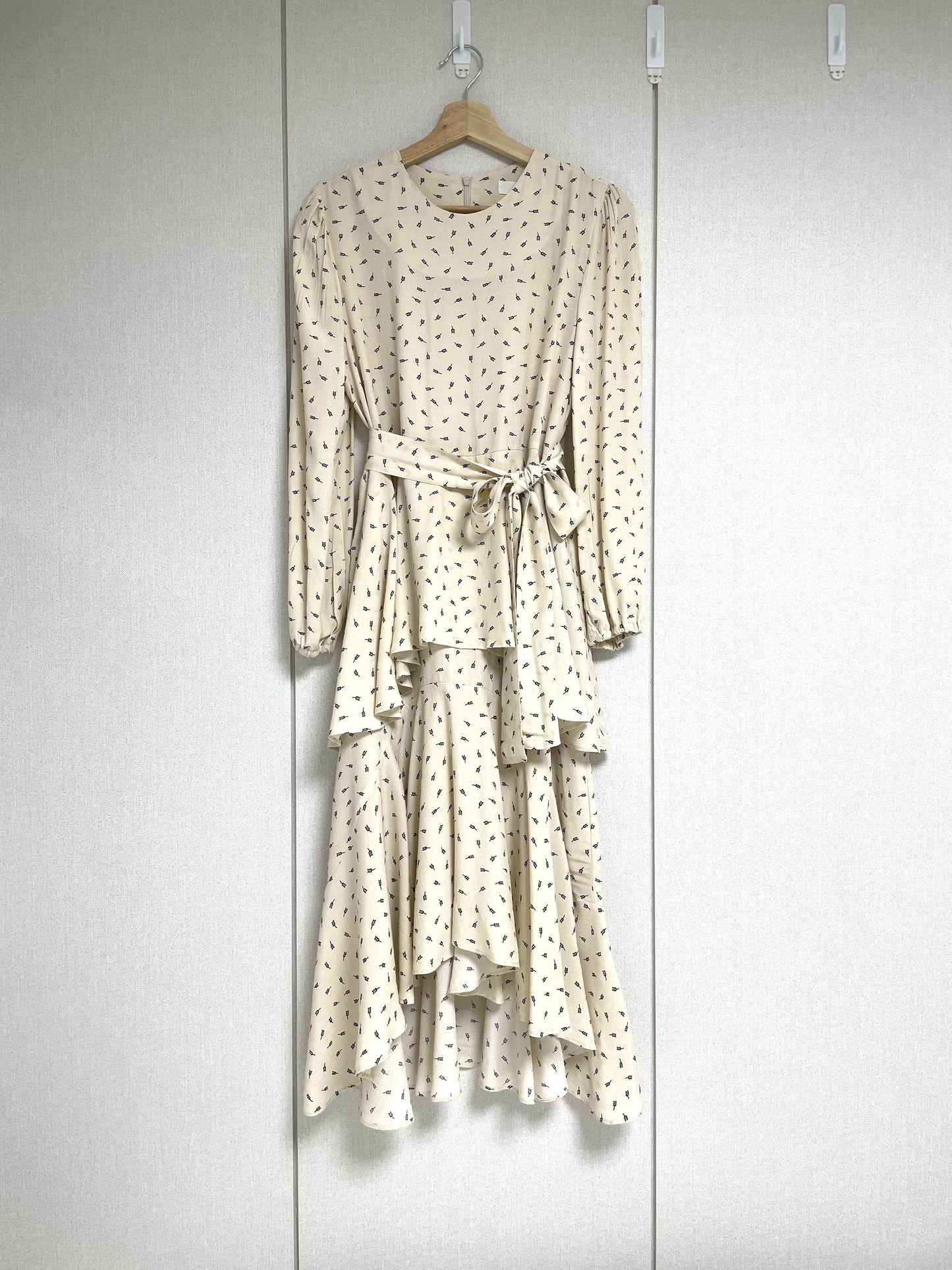 Tiered Ruffle Midi Dress