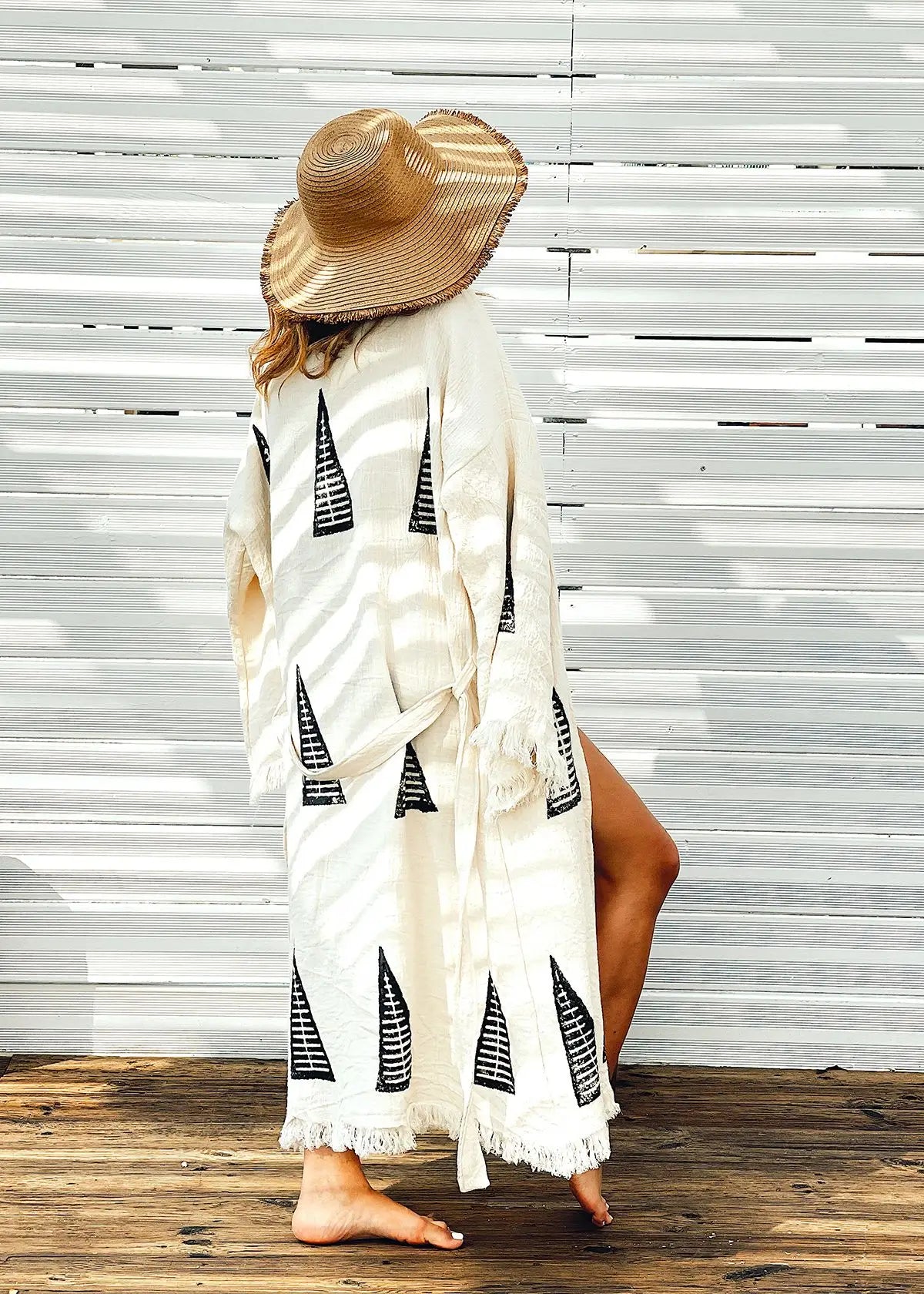 Organic Cotton Peshtemal Kaftan