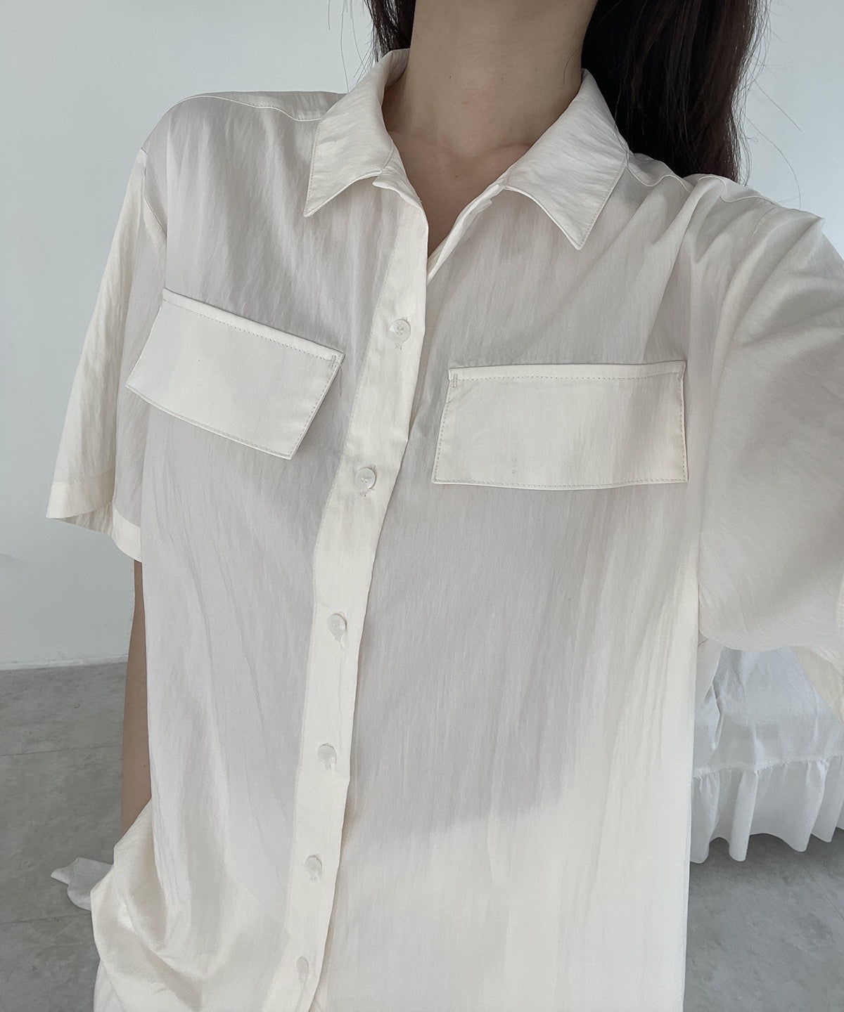 Abi + Ari Collection Loose Nylon Shirt