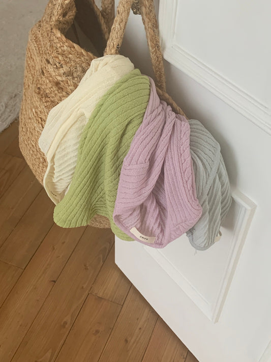 Sheer Ribbed Summer Knit