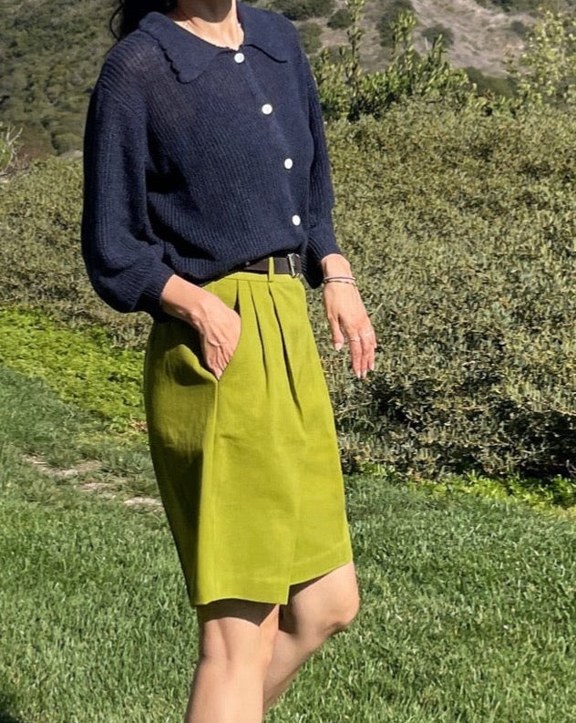 Cotton Twill Shorts - A line