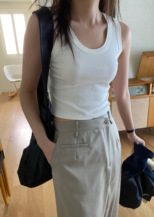 Dover Tank Top - 1 left in Navy