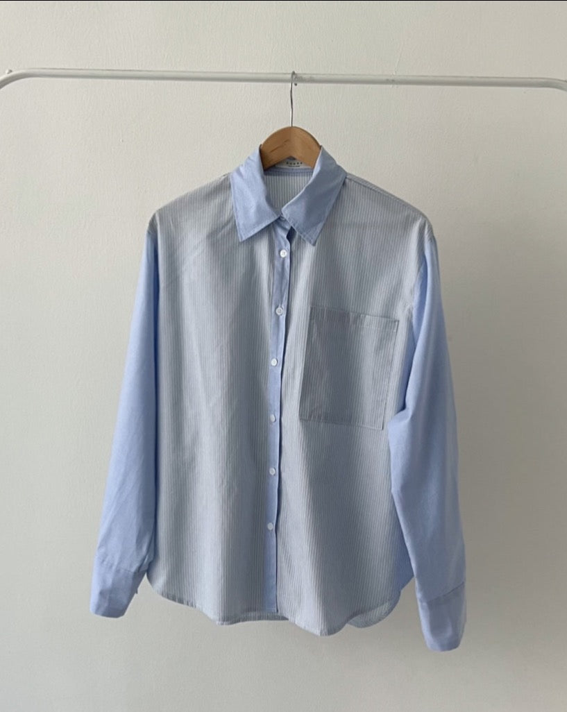 Blocked Tailored Shirt