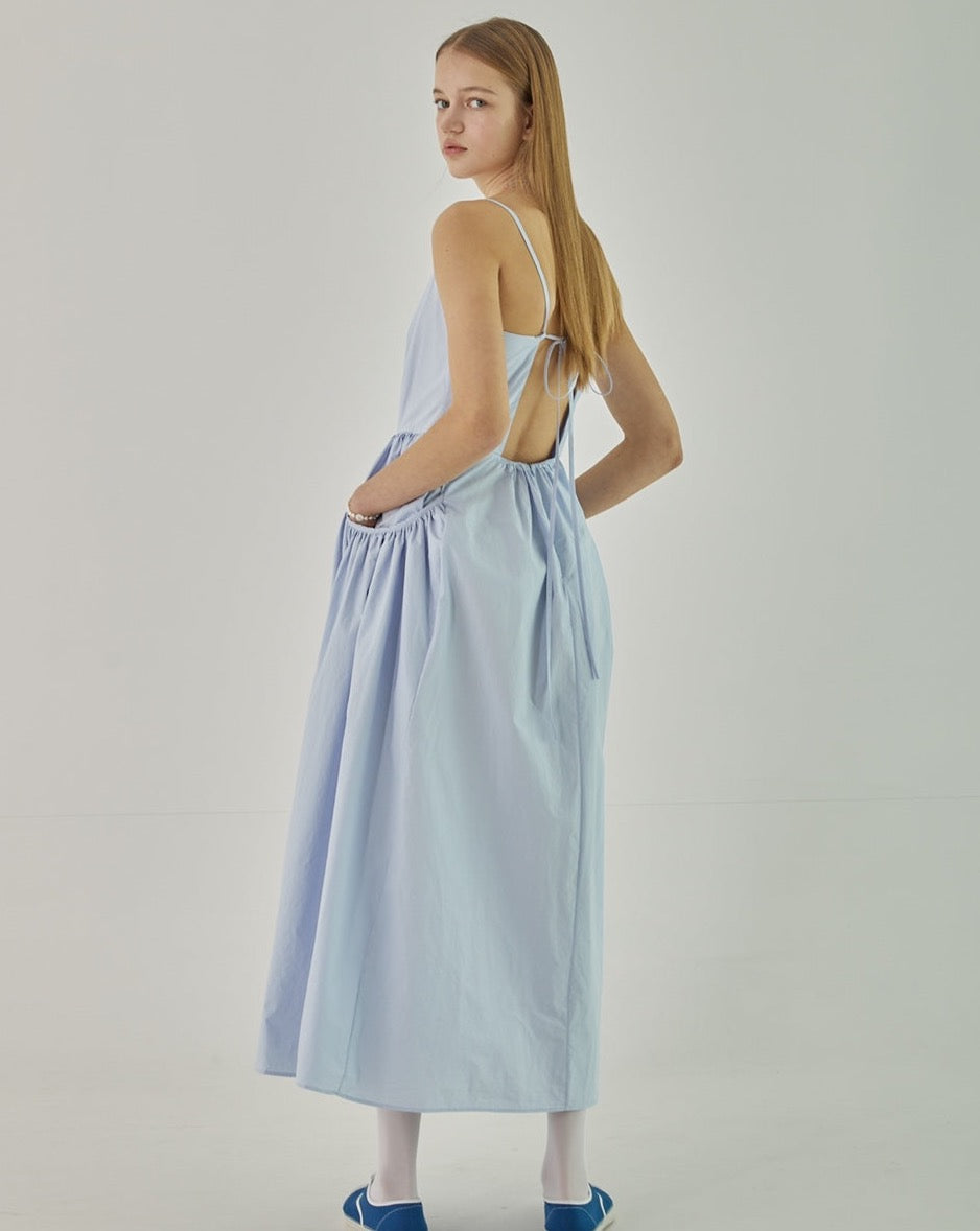 Summer Apron Cotton Maxi Dress - 4th Preorder