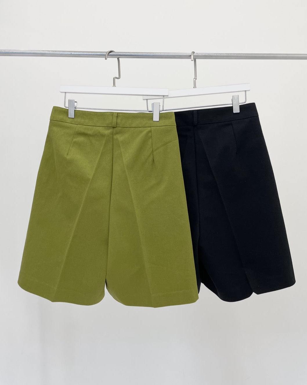 Cotton Twill Shorts - A line
