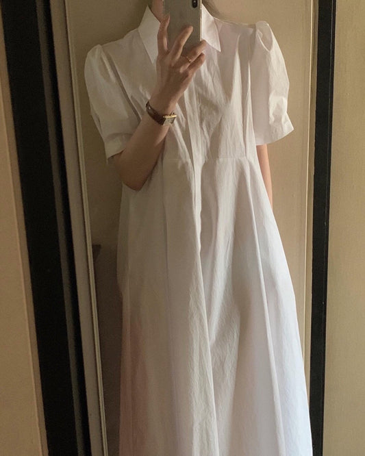 Abi+Ari Black Label Ally Cotton Shirt Dress - 3rd Preorder