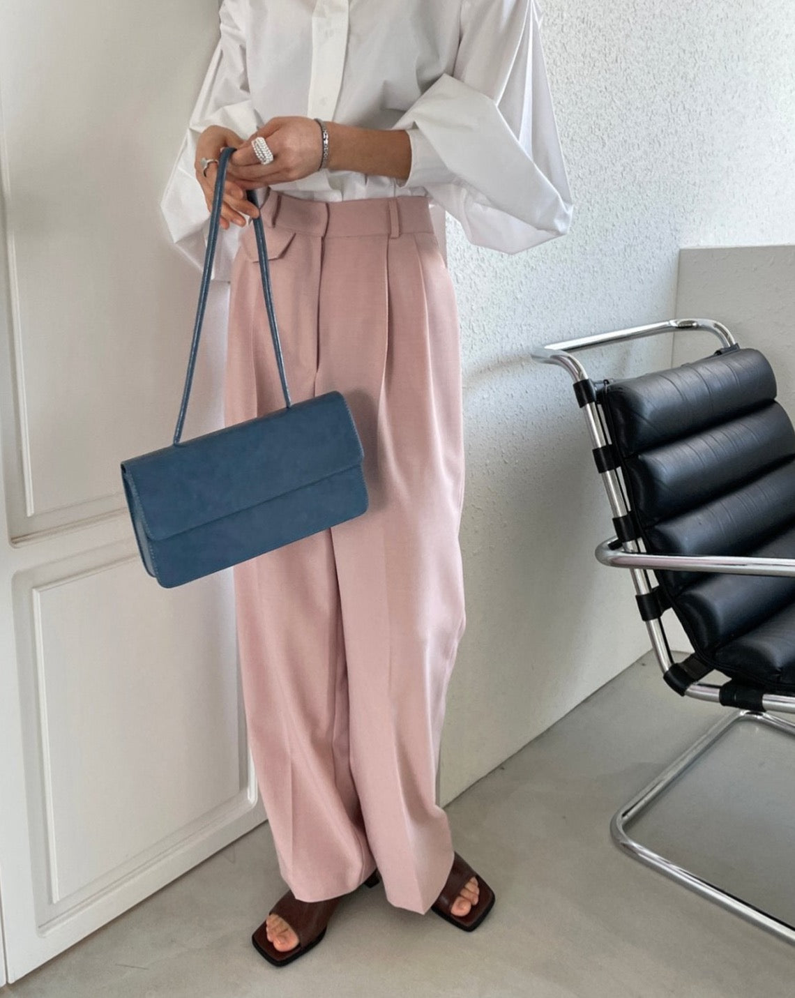 April Pleat Front Trouser