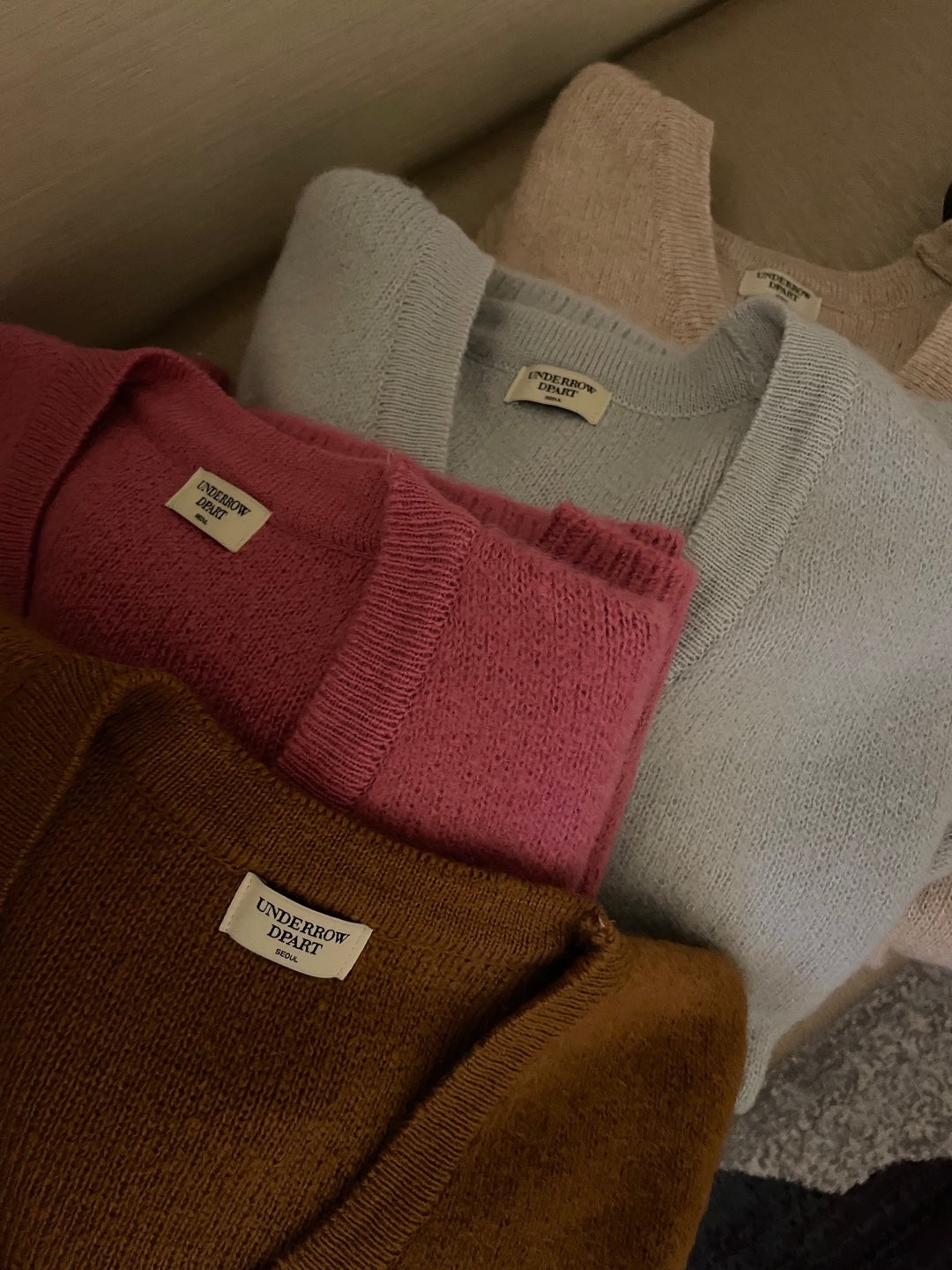 Brushed Wool / Alpaca Cardigan - 1 Left in Magenta