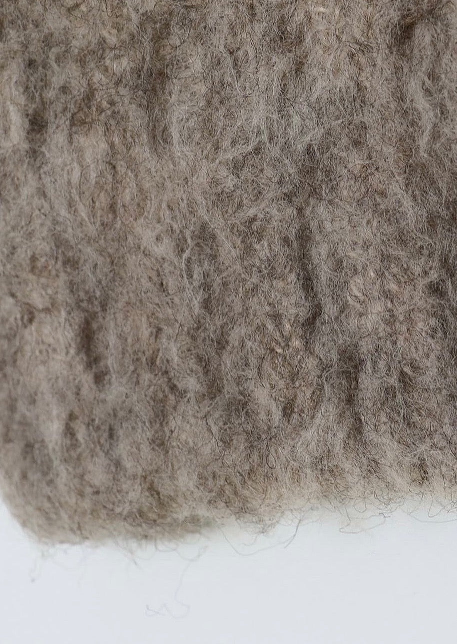 Brushed Alpaca Wool Blend Jumper
