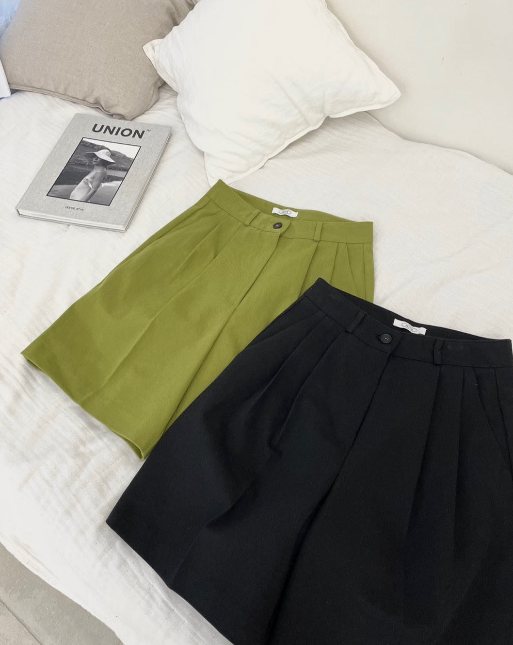 Cotton Twill Shorts - A line