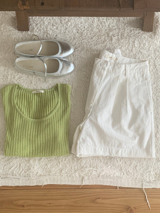 Sheer Ribbed Summer Knit