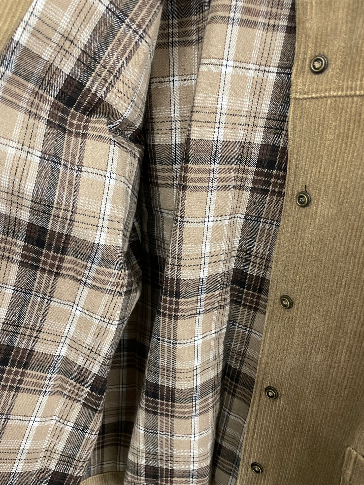 Bonded Corduroy Coat