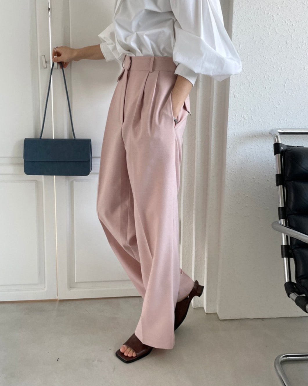 April Pleat Front Trouser