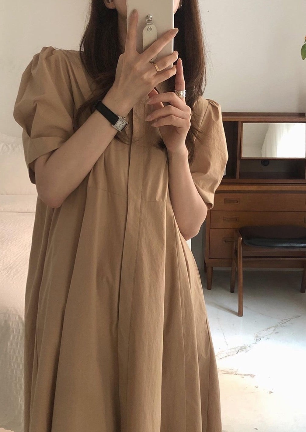 Ally Cotton Shirt Dress