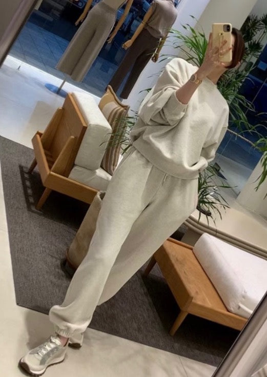 Brushed French Terry Jogger Pants