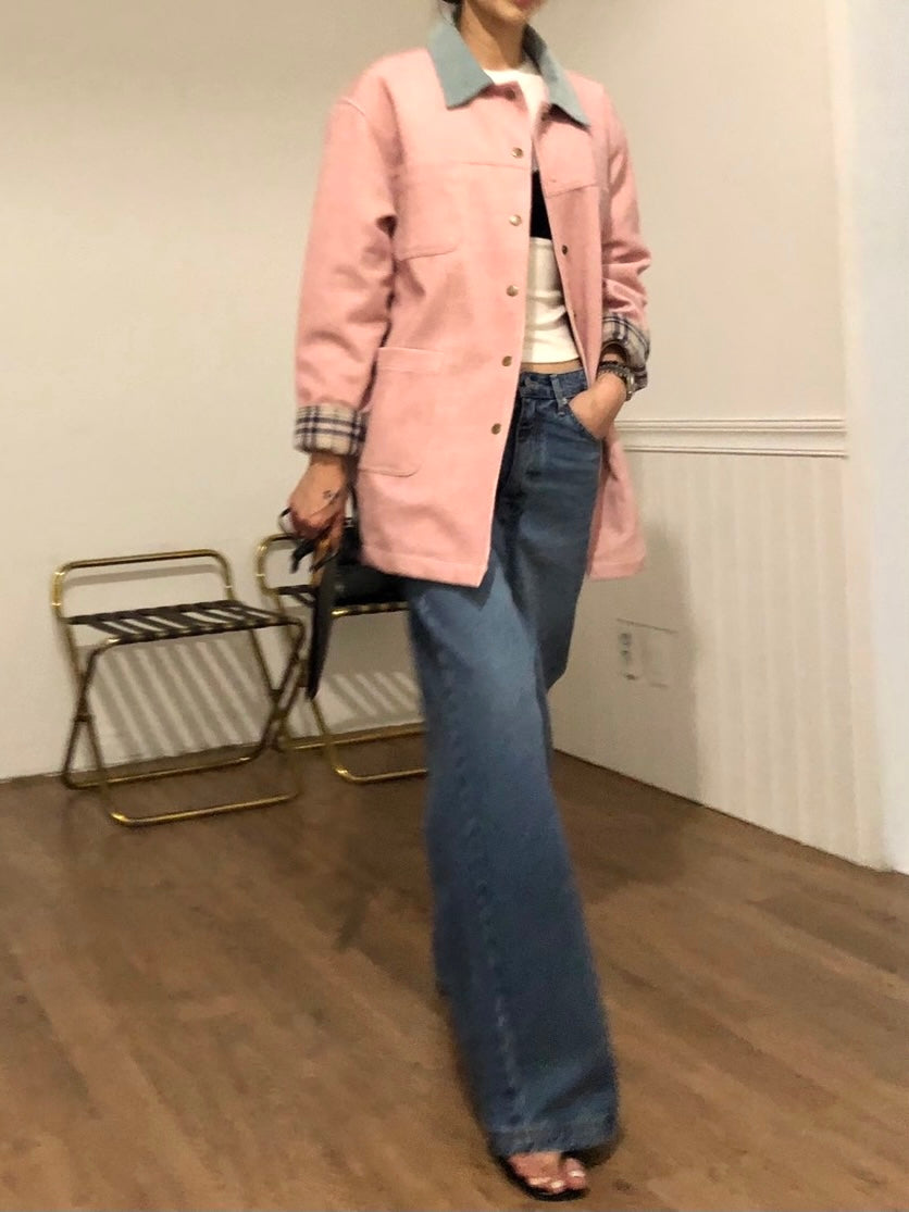 Bonded Corduroy Coat