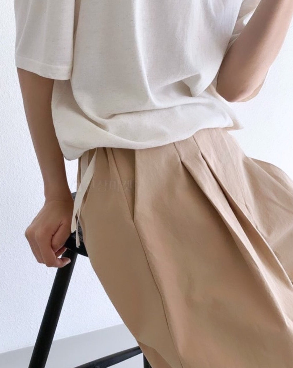 Lori Pleat Front Wide Pants