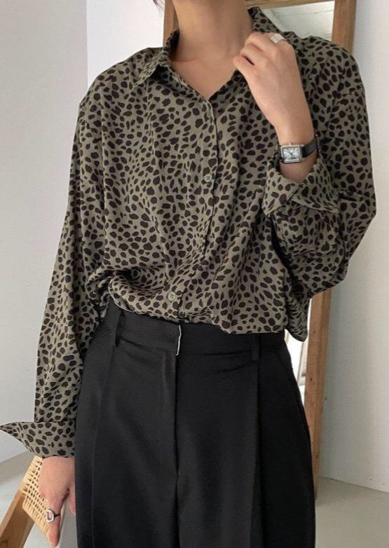 Cheetah Printed Shirt
