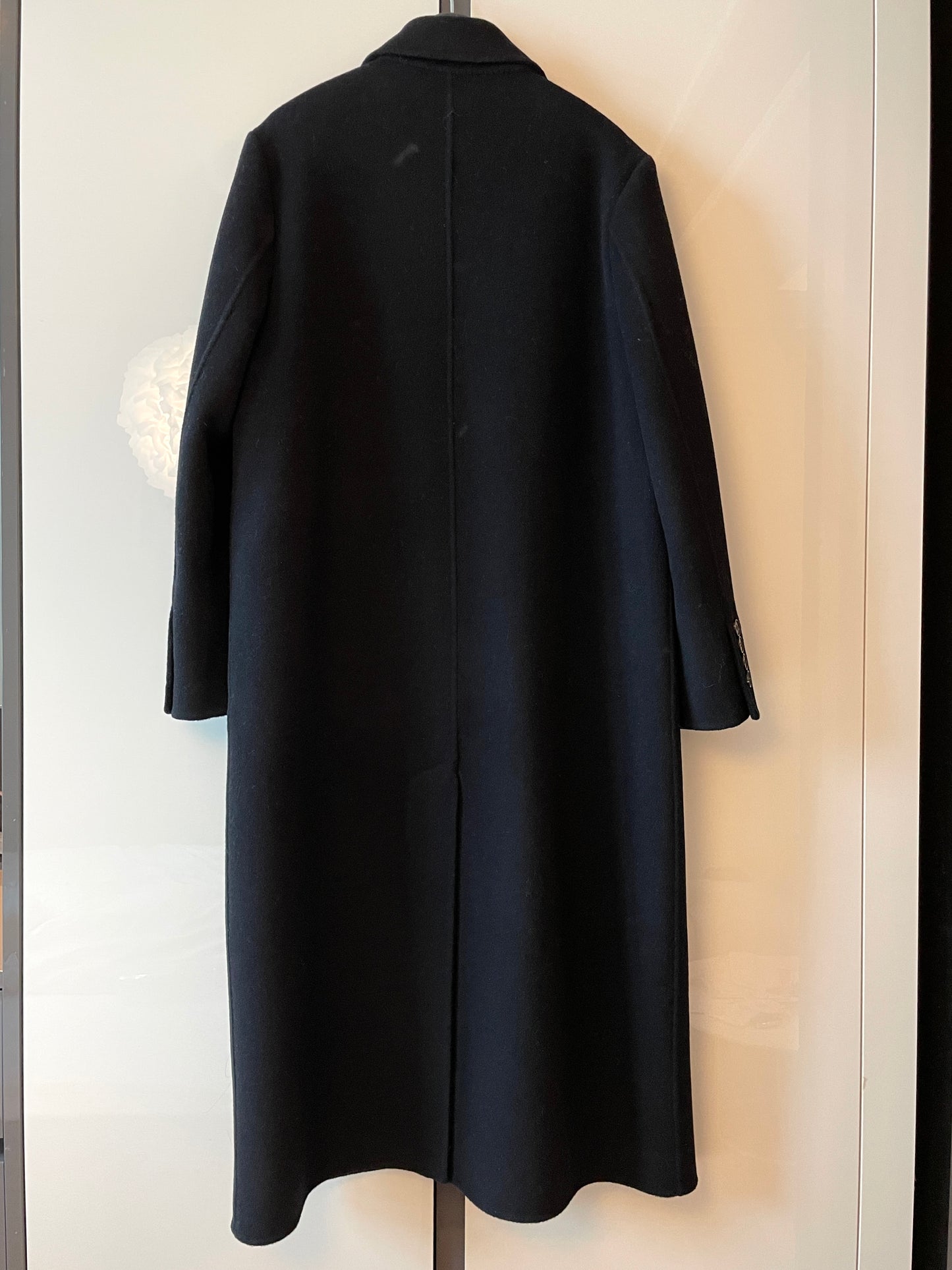 Handmade Double Wrap Maxi Coat - Wool version