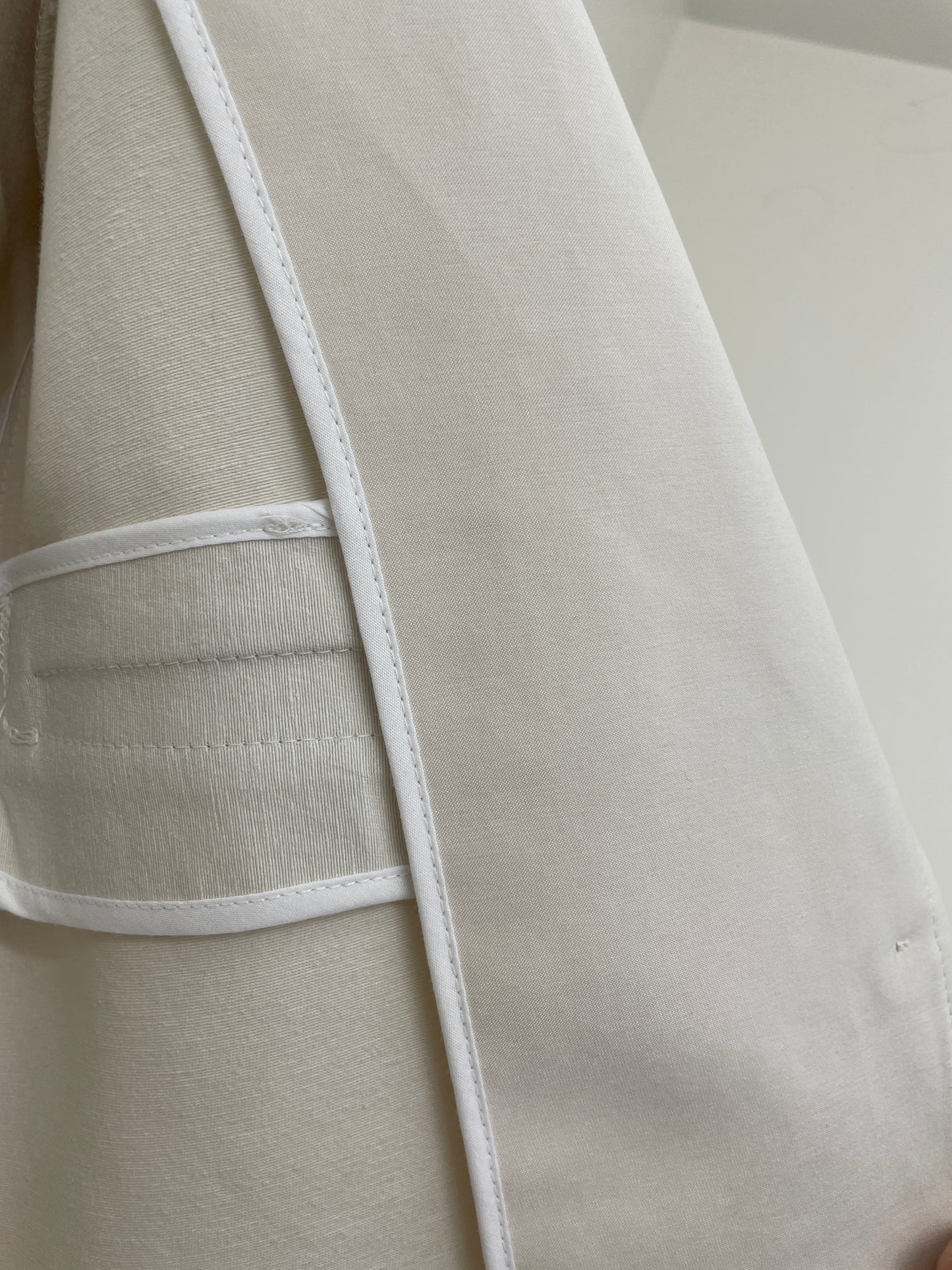 Cotton Blend Double Weave Blazer