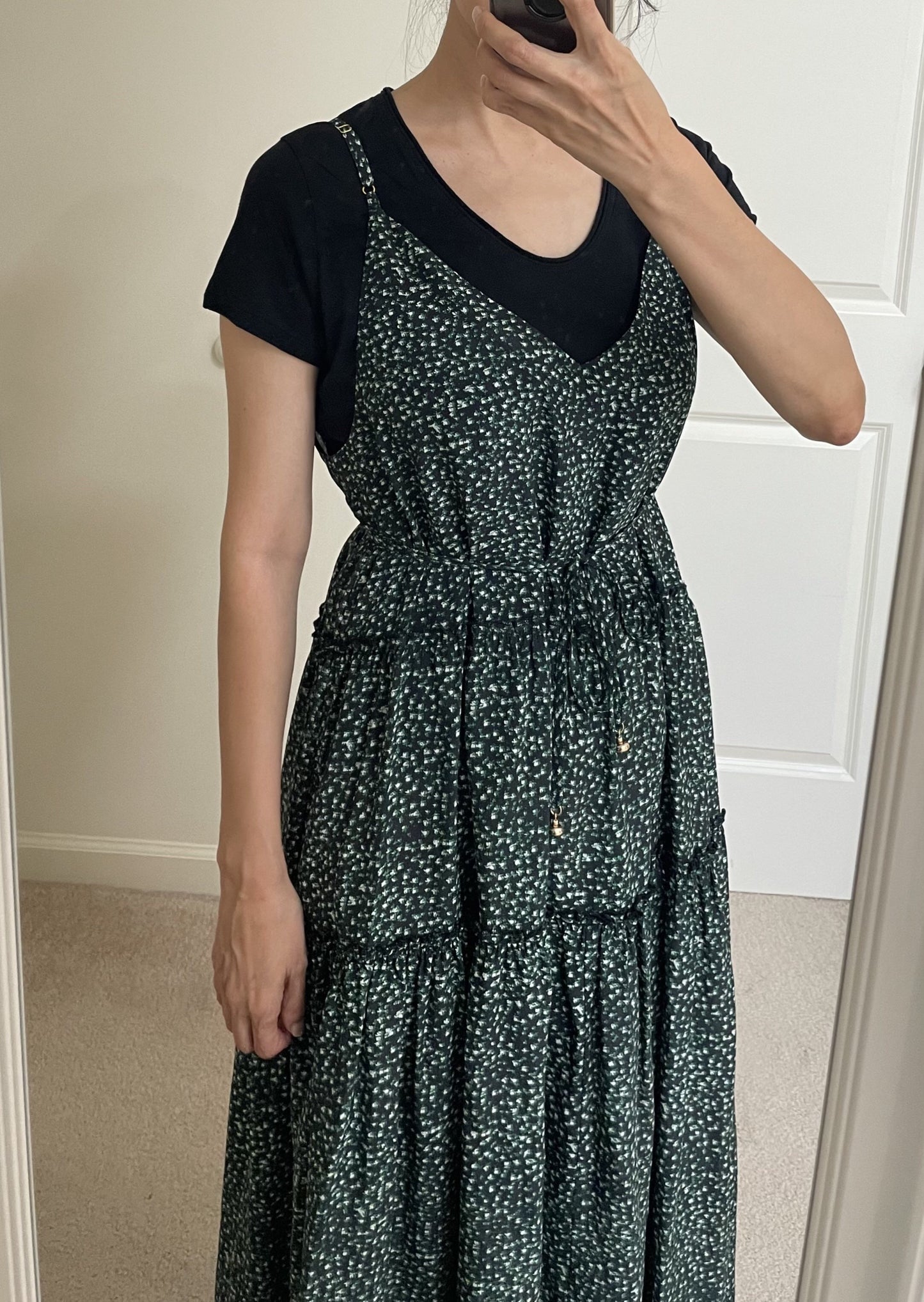 Abinari Silk Maxi Dress - Upcycled Dead Stock Silk