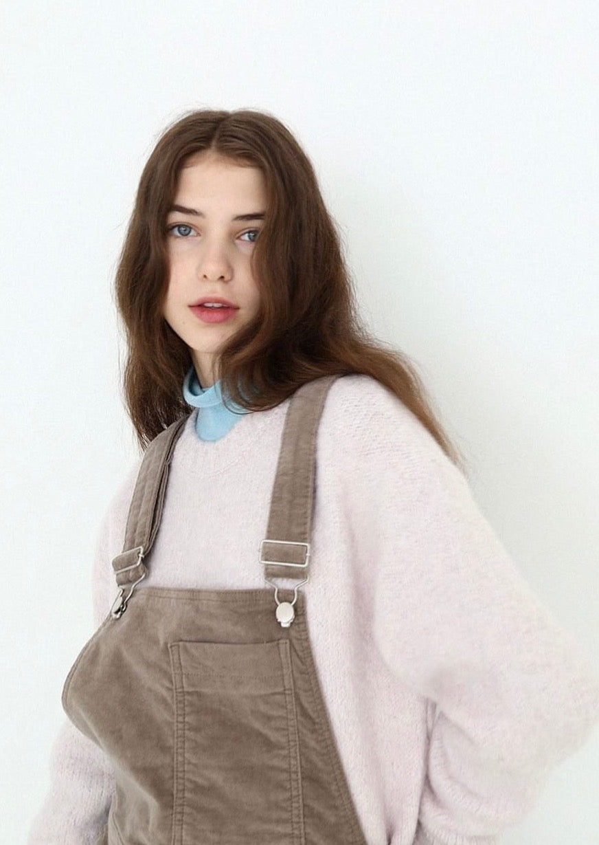 Brushed Alpaca Wool Blend Jumper