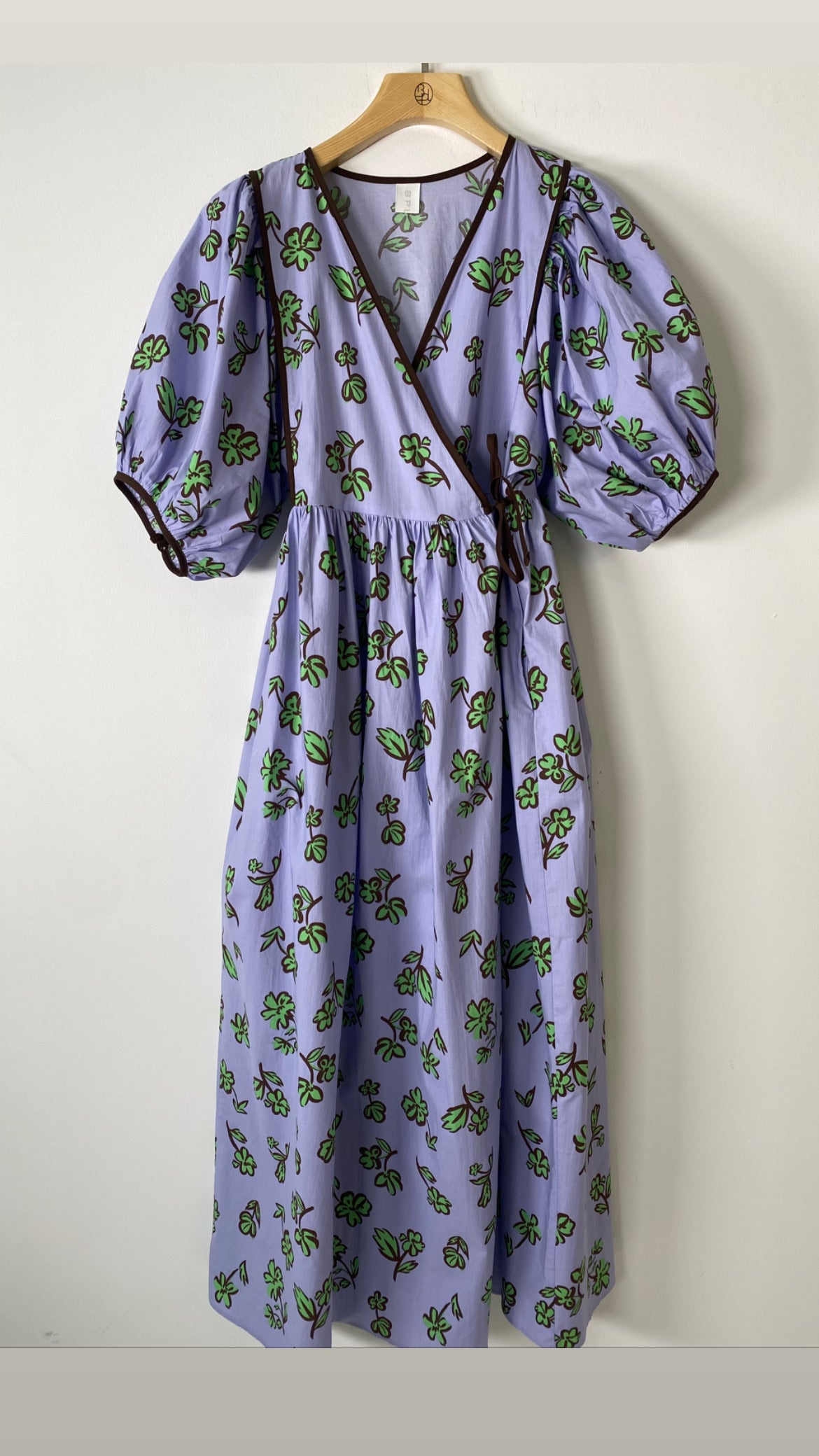 Cecille Maxi Wrap Dress