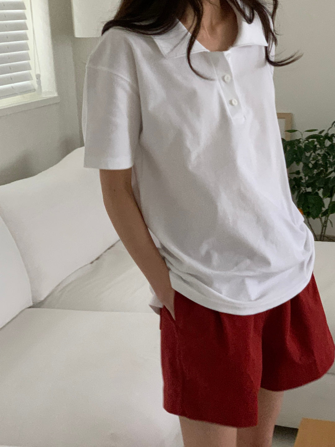 High Summer Cotton Twill Shorts -4” Inseam