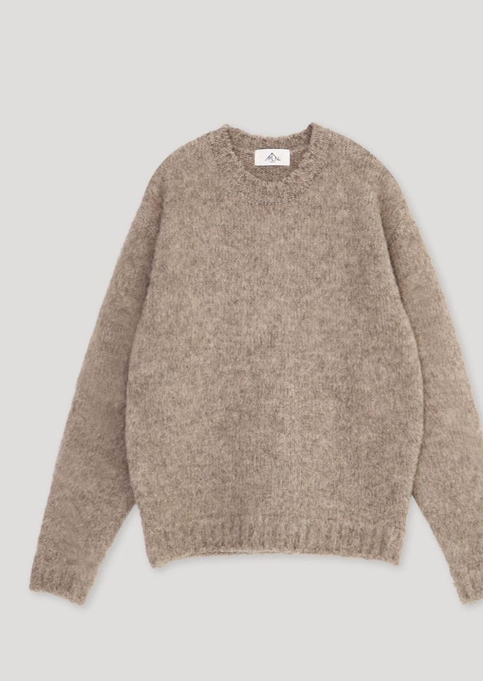 Brushed Alpaca Wool Blend Jumper