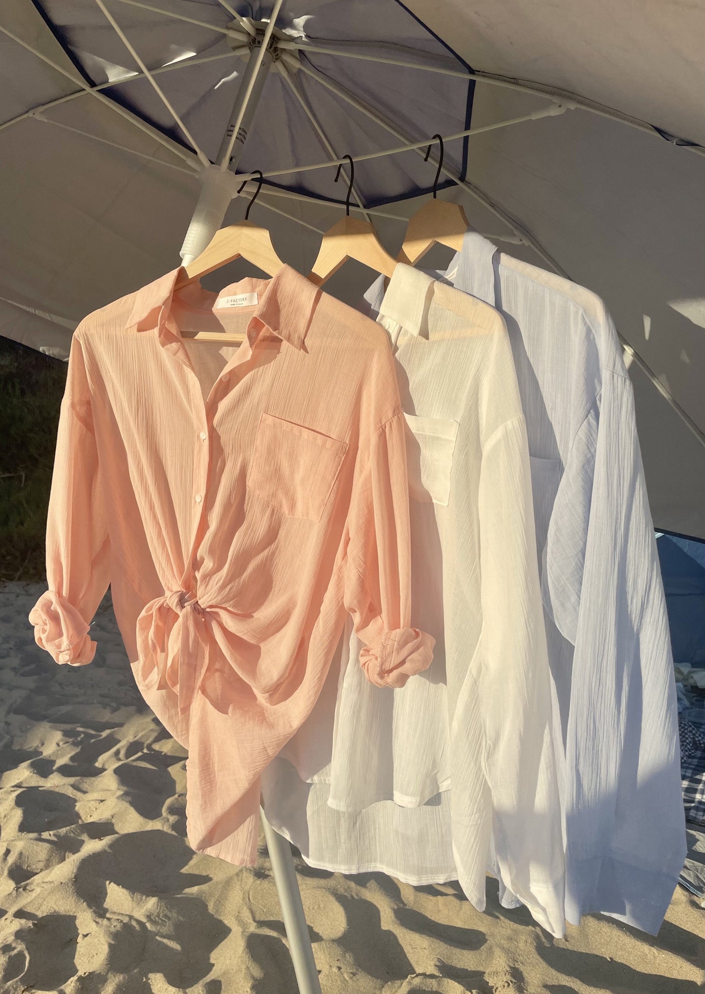 Sheer Crinkle cotton Shirt