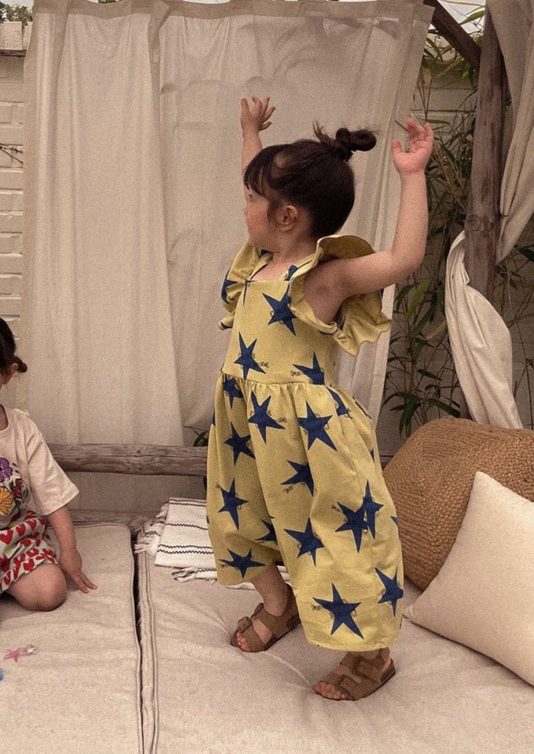 Star Ruffle Dress by En:Paper