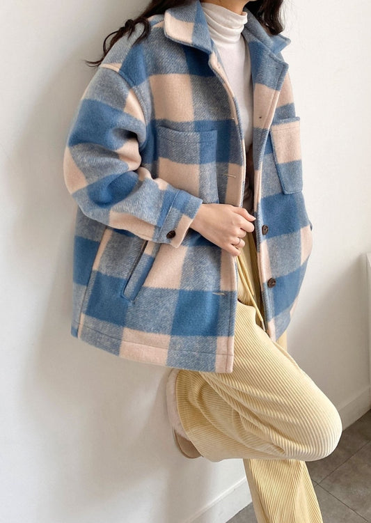 Checkered Wool Jacket - only 1 in stock