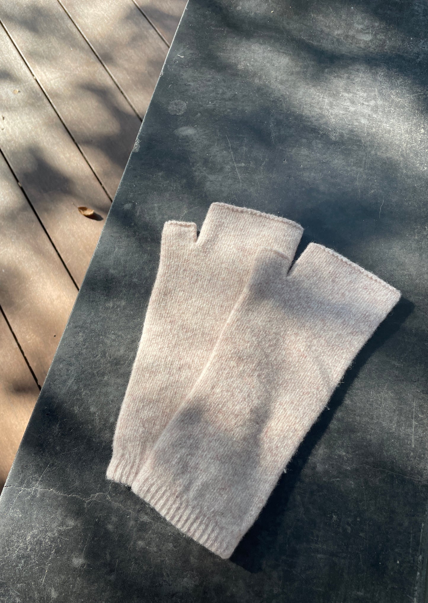 Wool Fingerless Gloves