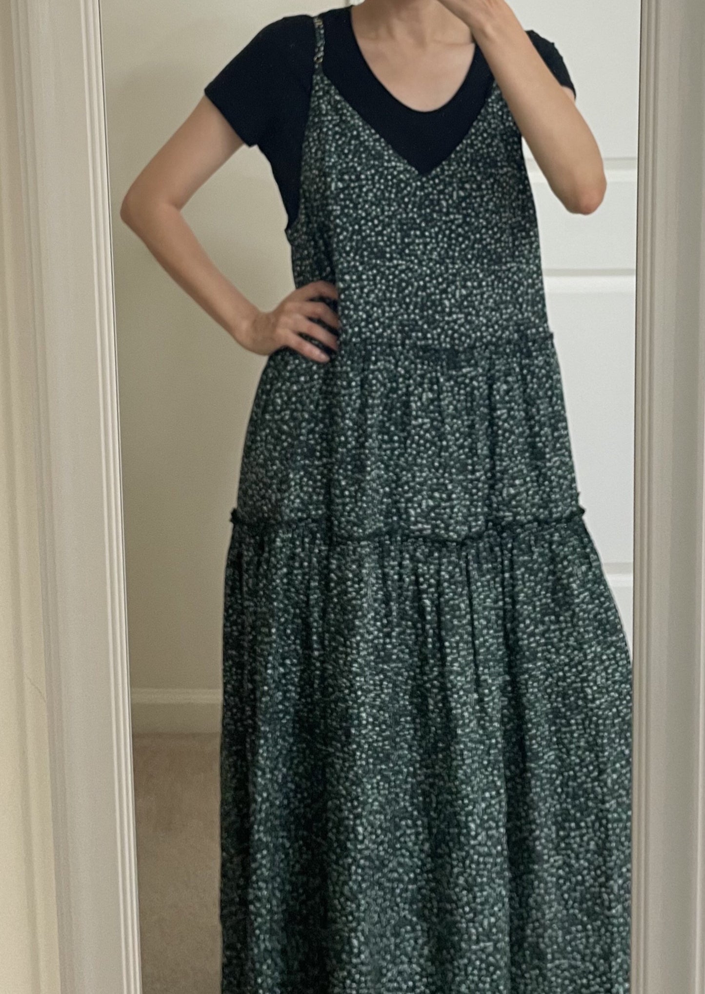 Abinari Silk Maxi Dress - Upcycled Dead Stock Silk