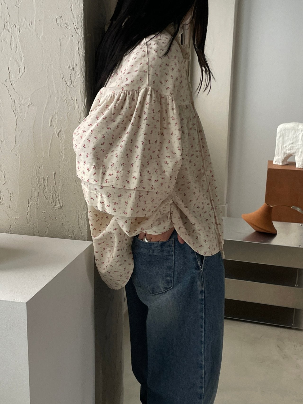 Elona Baby Cords Blouse