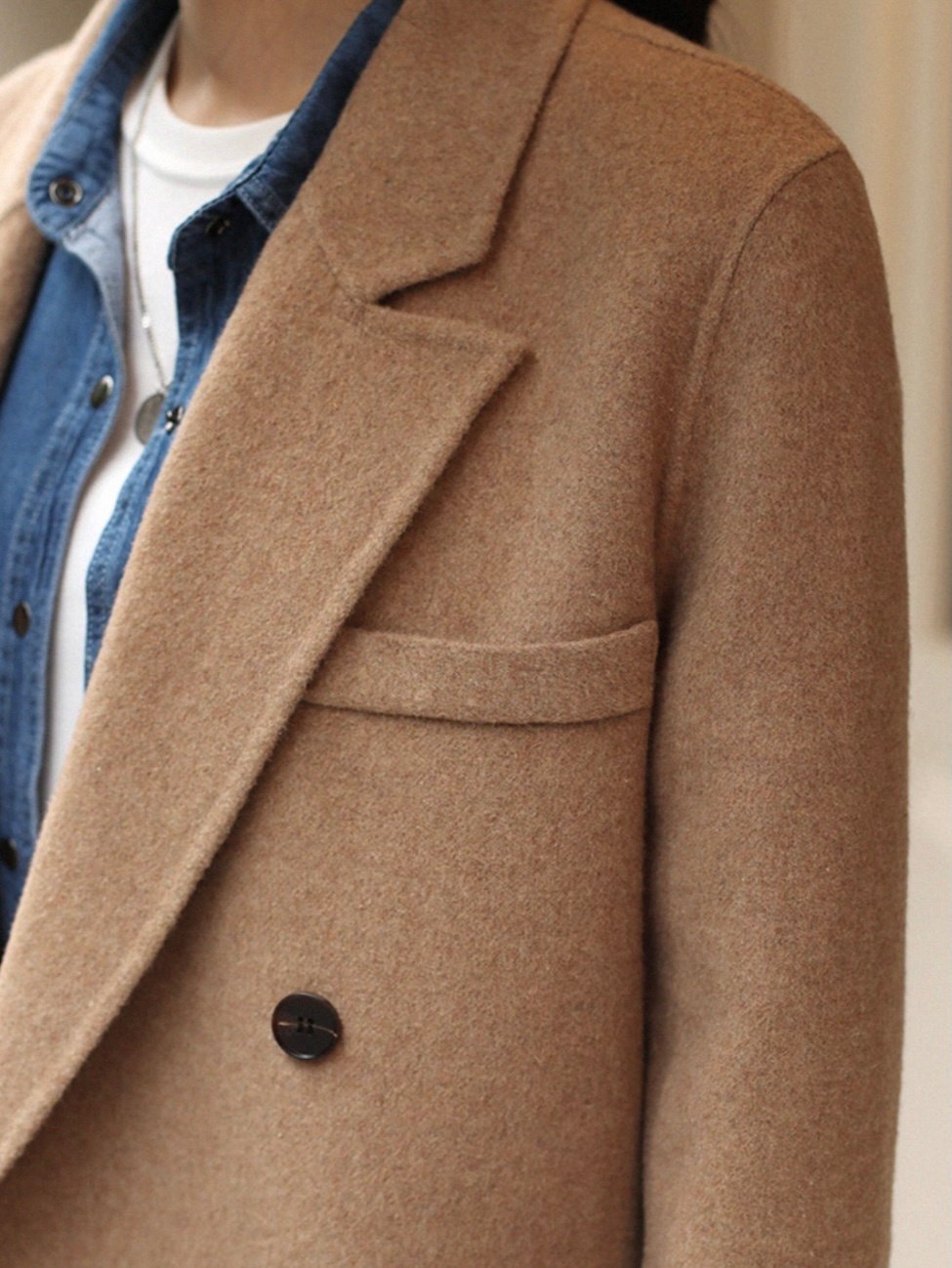 Jia Wool Handmade Blazer Coat