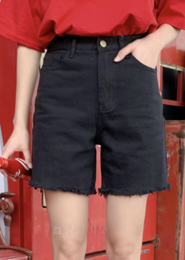 Cut off Twill shorts