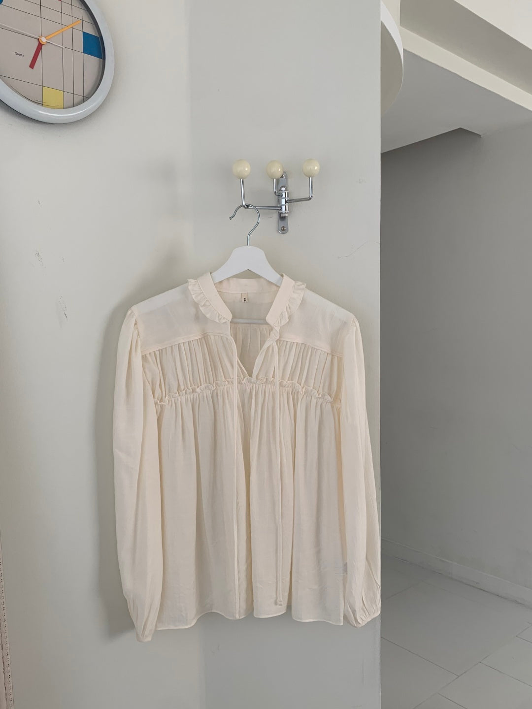 Ruffled Poet Blouse
