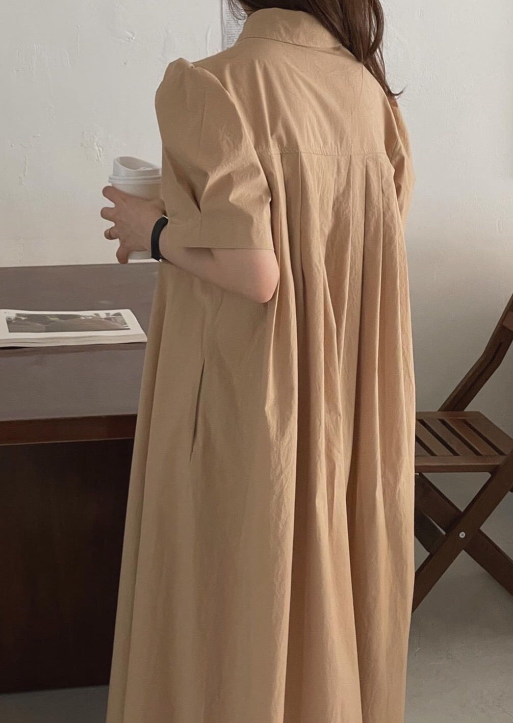 Ally Cotton Shirt Dress