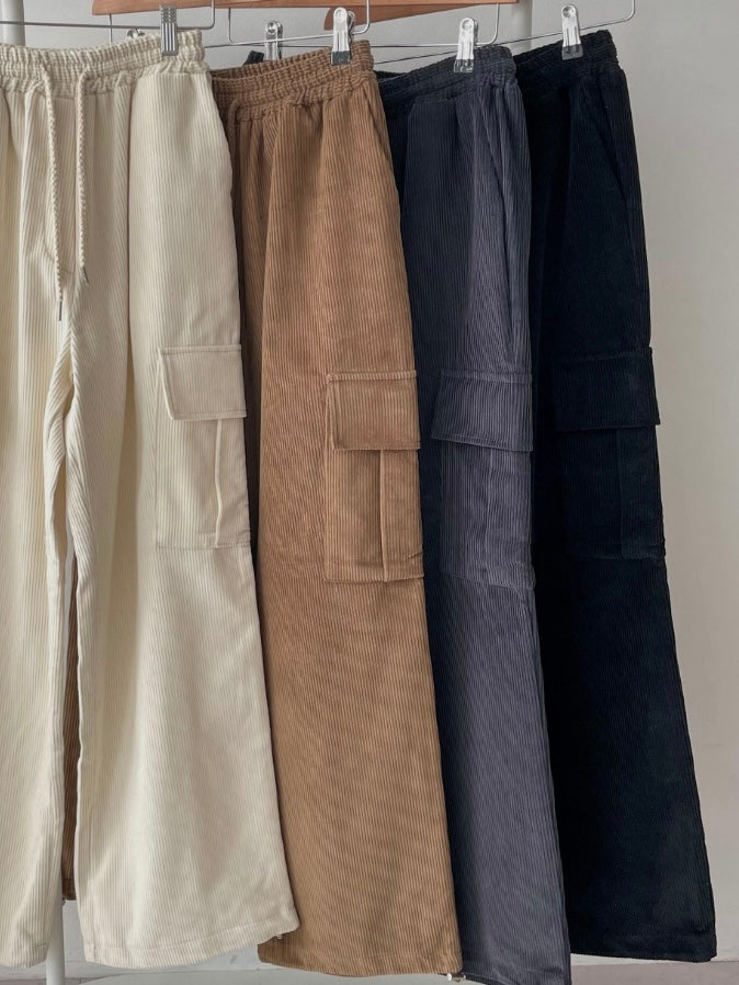 Corduroy Cargo Pants