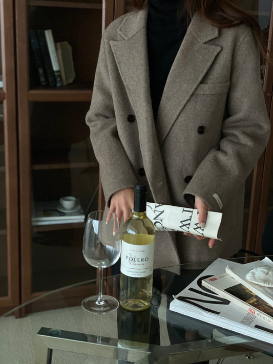 Jia Wool Handmade Blazer Coat