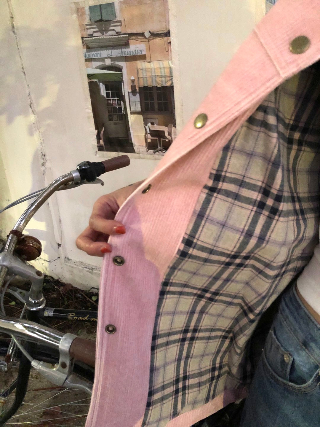 Bonded Corduroy Coat