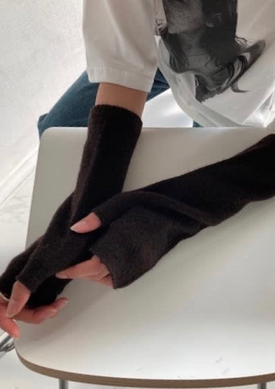 Wool Fingerless Gloves