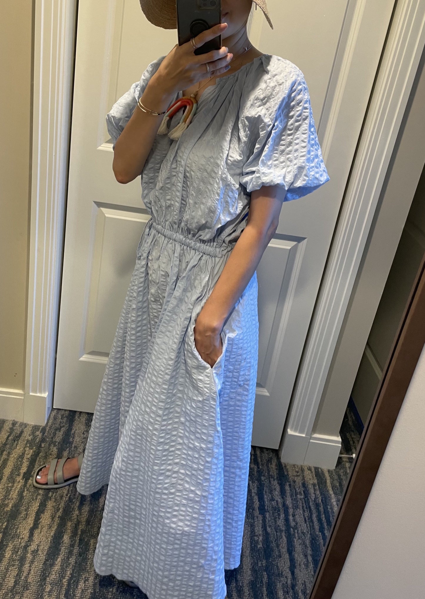 Lani Seersucker Dress