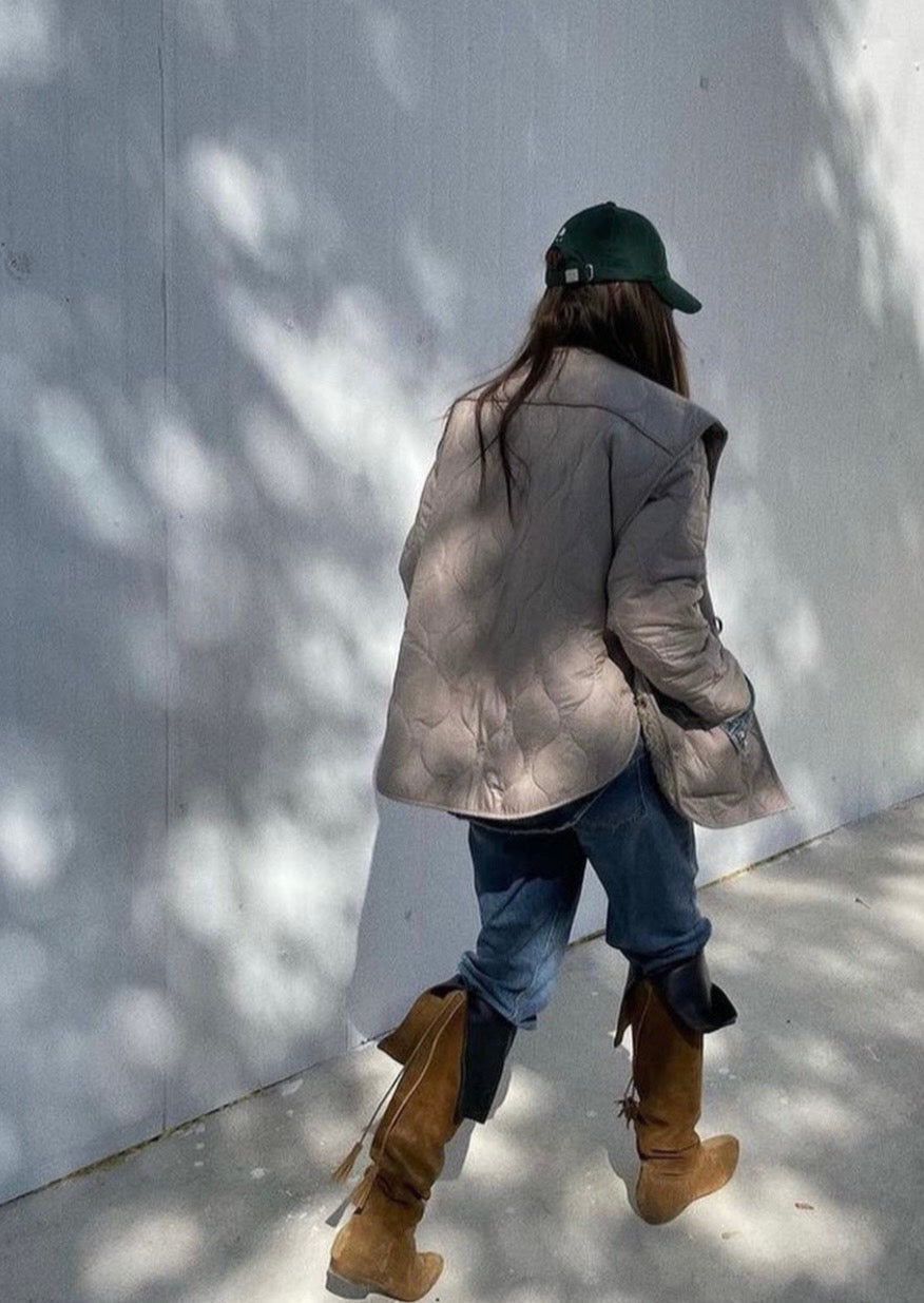 2-Piece Quilted Jacket