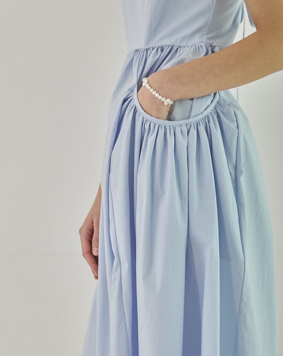 Summer Apron Cotton Maxi Dress - 4th Preorder