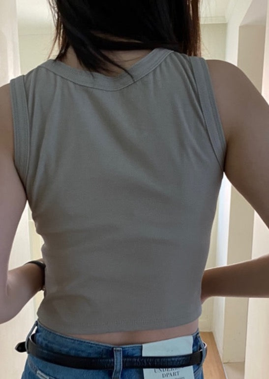 Dover Tank Top - 1 left in Navy